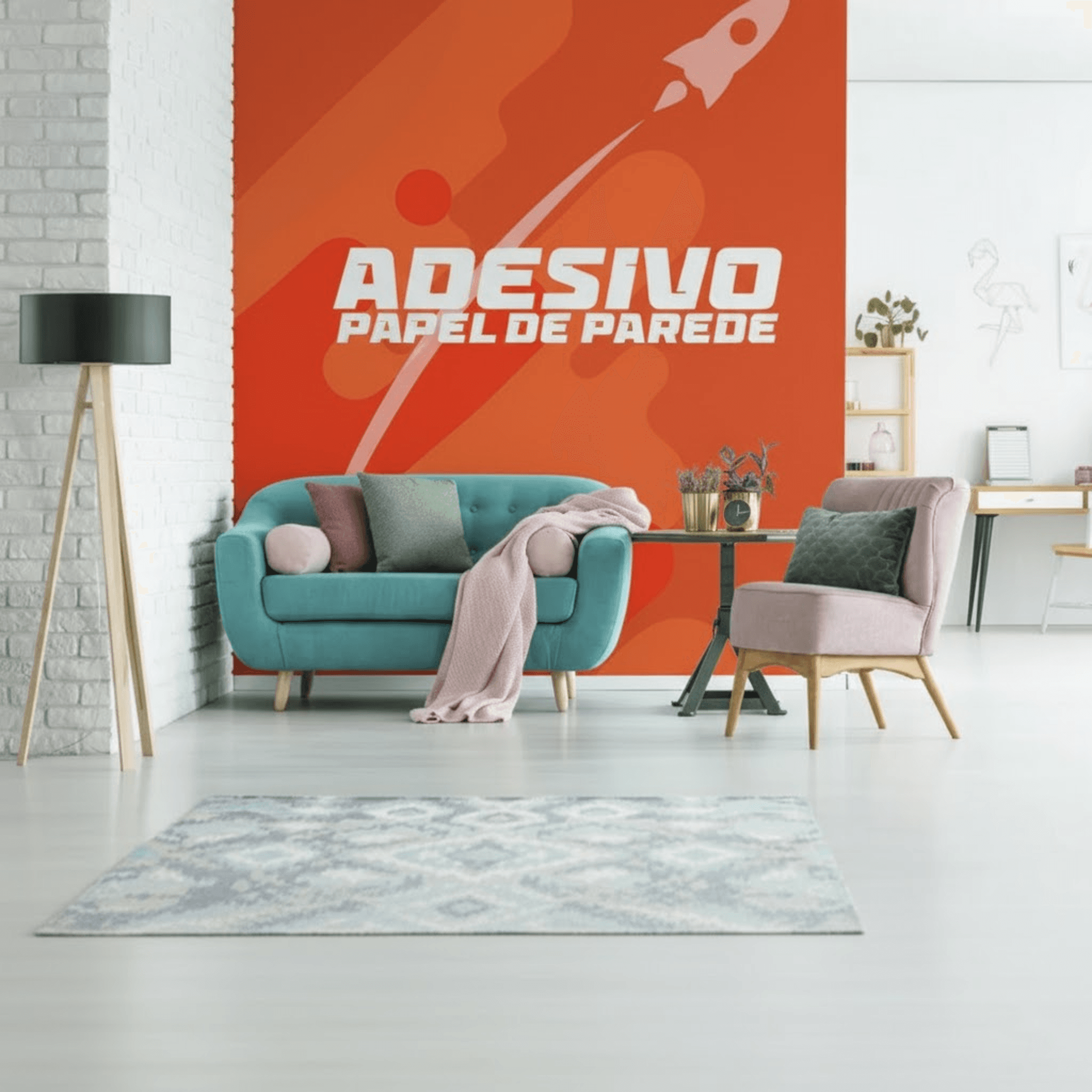 Papel de Parede Adesivo